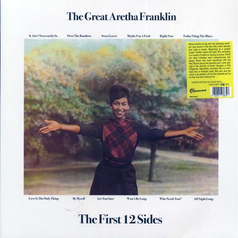 Aretha Franklin - The Great Aretha Franklin (ltd. 500 copies made) (clear vinyl)